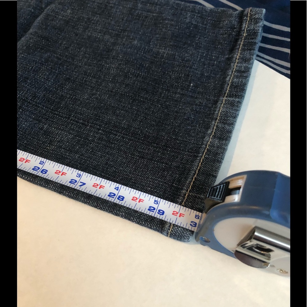 Nine West 5 Pocket Dark Wash Black Boot Cut Jeans 🎉🛍Host Pick🛍🎉 - Picture 8 of 8